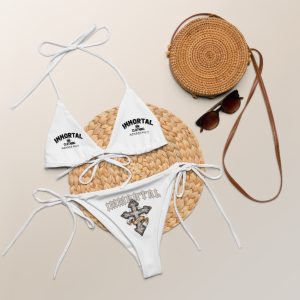 “MEMBER ONLY” string bikini